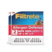 Filtrete MPR 1000 Micro Allergen Defense AC Ofen Air Filter, 14 x 14 x 1, 2er Pack