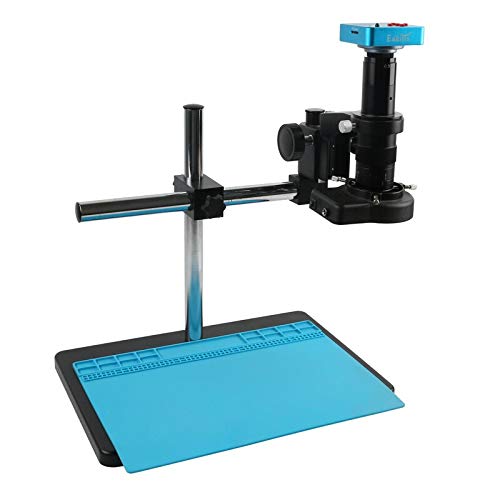 Elektronisches Digitalmikroskop, 38 MP, 2 K, USB, 180 x 300 x, C-Mount, industrielles Lötkamera-Set, kompatibel mit PCB, CPU-Uhren-Reparatur