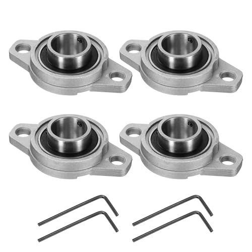 Palier à Semelle Alésage 25mm Bride KFL005 avec Roulement de Bloc et Palier de Battement