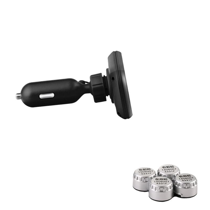 Tpms Sistema di monitoraggio della Pressione dei Pneumatici Wireless for Auto con 4 sensori Interni/Esterni Pressione Pneumatici(903-NF)