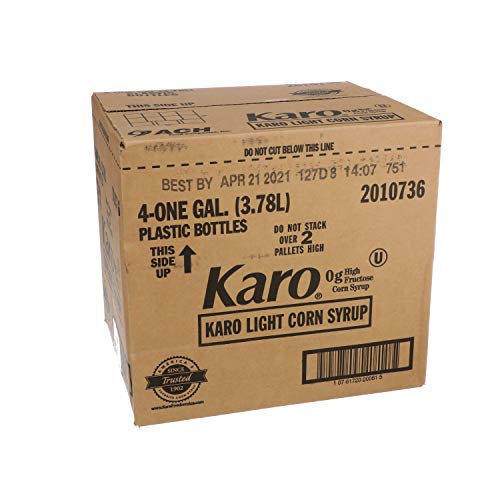 Karo, Corn Syrup, No HFCS, 1 Gallon (4 Count)
