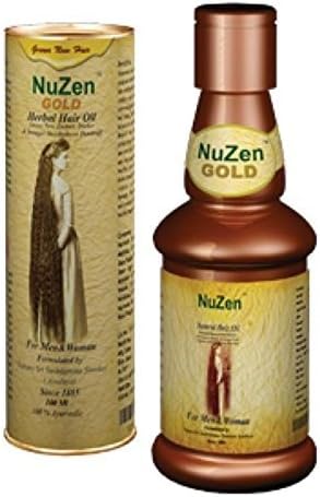 Gold Herbal Hair Oil - 100ml by Nuzen