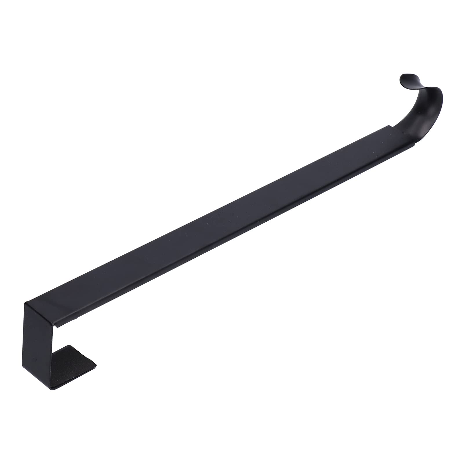 Gavigain Wreath Hooks Adjustable Durable Hanger Christmas Ornaments Retractable Door Wreath Hooks Seasonal Home Decor Wreath Holder (Black)