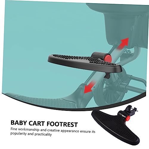 Abaodam 3 Pecas Pedal De Carrinho Infantil Descanso De Perna De Carrinho Acessórios Para Carrinhos D