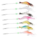 KICHOUSE 7 Uds Pesca En Agua De Mar Cebo para Camarones Cebos De Pesca Equipo De Pesca Suministros De Pesca Señuelos De Pesca Falsos Señuelos Falsos para Pescar Cebo Falso Gancho De