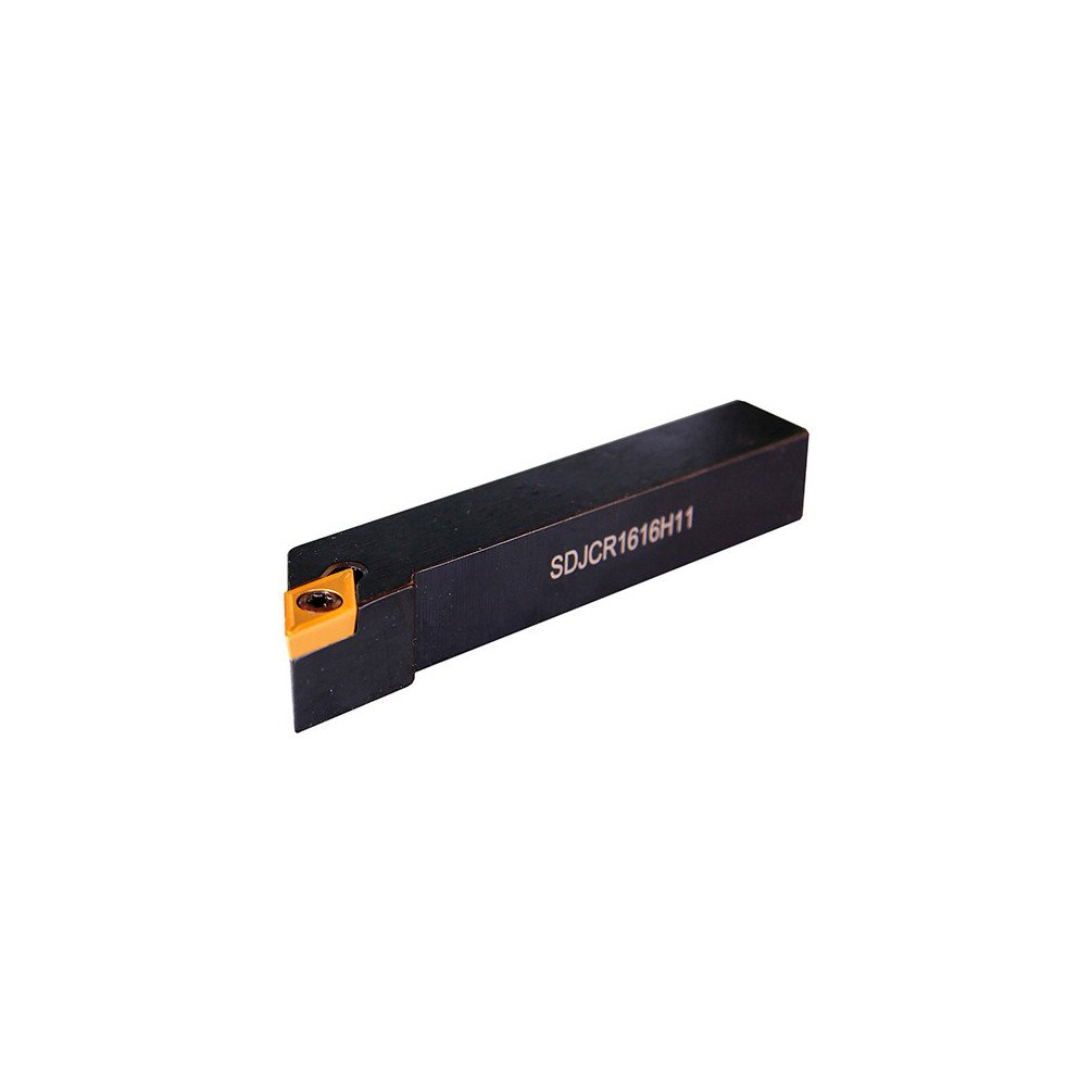 Porte outils tour métaux chariotage, dressage, copiage Droite 93° 16 x 16 x L. 100 mm - SDJC R 1616 H11 - Métalprofi