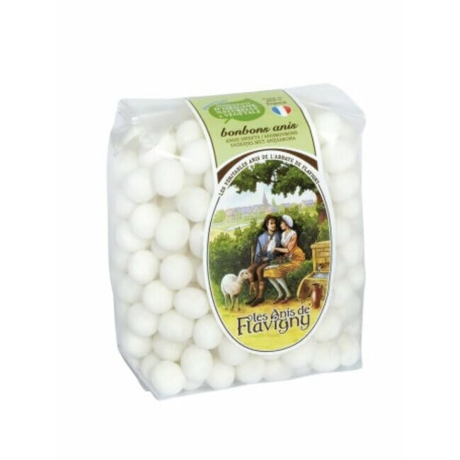 Anis de Flavigny – Bonbons a l'anis authentiques 250 g vrac – Anis | sachet de 250 gr de tradition