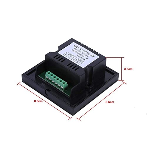 BORDSTRACT Dimmer Pannello, DC 12V-24V Regolatore