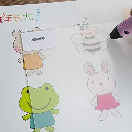 Riotech New Design 3D Drawing Mold 3D Drawing Books 3D Pen Stencils-Real Paper Stencils for 3D Pen 3D Printing Pen for Children Gift Toy (20 Different Paper Patterns,40 Different Designs)