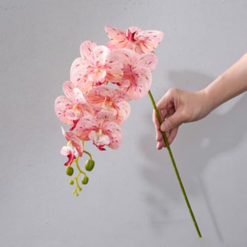Orquídea artificial Phalaenopsis para centro de mesa en bodas y salones modernos 3