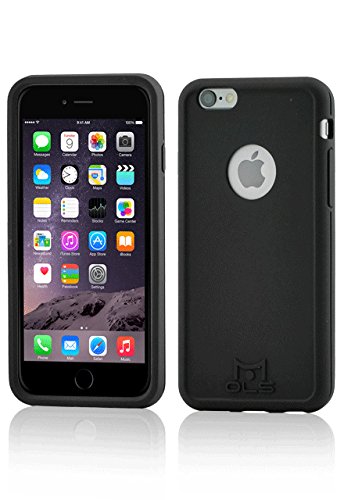 Mols MOLSPIPH6B Custodia per Apple iPhone6/6S Black con Screen Antishock