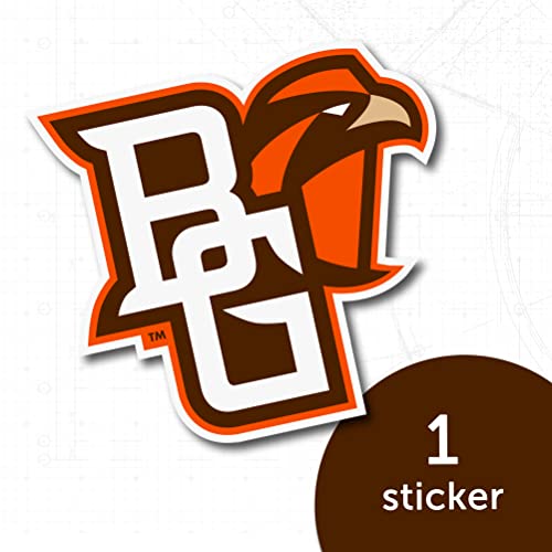 Calcomanía de vinilo de BGSU Falcons pegatina resistente para coche y portátil de Bowling Green 6