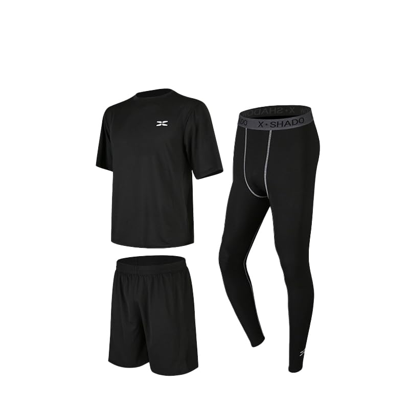Équipement running homme GRECERELLE ensemble 3 pièces pour course à pied