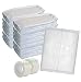 Sterile 8x10 Combine Abdominal Pads 2 Packs of 20 + 2 Rolls of Vakly Medical Tape (2)
