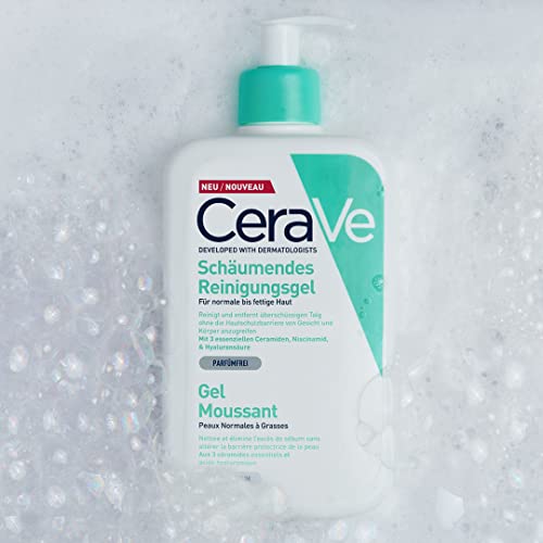 CeraVe Schuimende Reinigingsgel – normale/vette huid, 473 ml - View 2