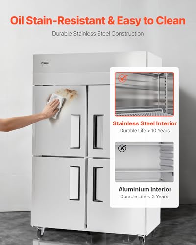 VEVOR 32 Cu.Ft Commercial Upright Refrigerator