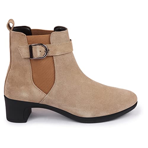 Image of FAUSTO Women Flared Heel Boots