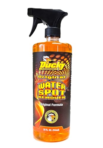 DUCKY PRODUCTS Original Water Spot Remover: Spray for Boat, Car, Motorcycle & RV Exterior Detailing, 32 oz