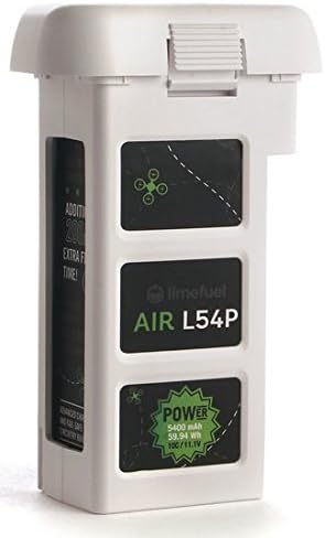 DJI Phantom 2 [Vision] Battery Pack 11.1V 5400mAh UPGRADED 10C LiPo (Limefuel Air L54PV2) Extended Spare Replacement Battery for use with DJI Phantom 2 Quadcopter Drone including Vision, and Vision+, Compatible with Phantom 2 Charger