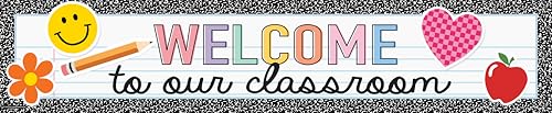 Teacher Created Resources Cool for School Welcome to Our Classroom Banner (TCR9327)