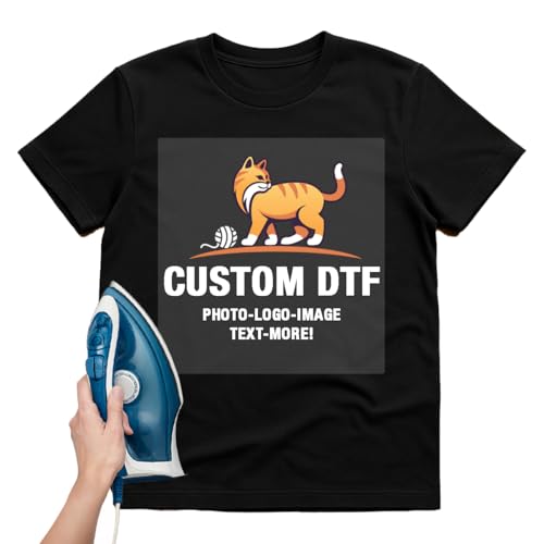 Custom Text-Photo DTF Transfer by Size Custom DTF Gang Sheet Ready to Press Personalized Heat Press Dtf Iron On Transfer