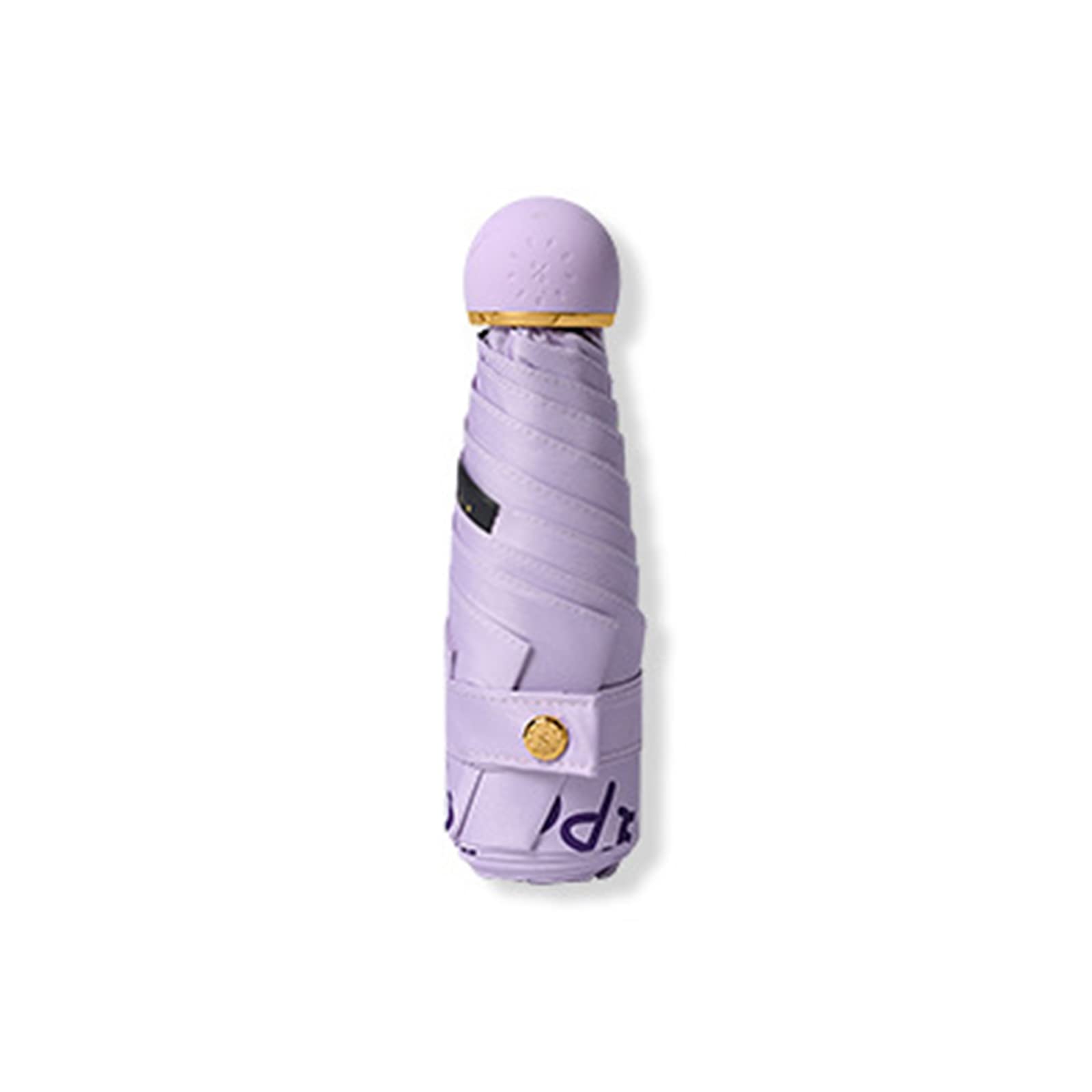 Paraguas para Bolso, diseño de Frutas, Paraguas Plegable de Viaje, Paraguas Ligero y Compacto con 99% de protección UV para Hombres y Mujeres