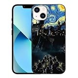 BOXUEZHENU Compatible with Fashion iPhone 13 Case, Protective Shockproof Scratch Resistant Soft TPU Case(Harri-Magic-2)