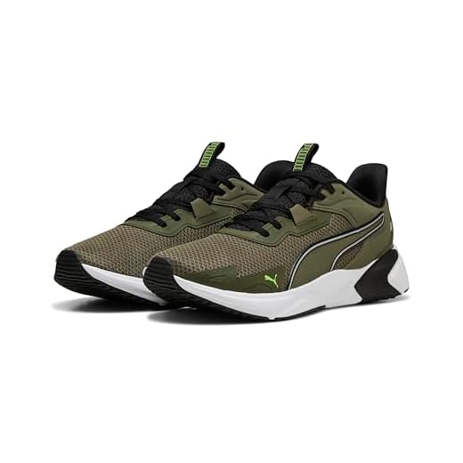 PUMA Disperse XT 4, Cross Trainer Unisex Adulto, Loden Green Black-Green Glare, 36 EU