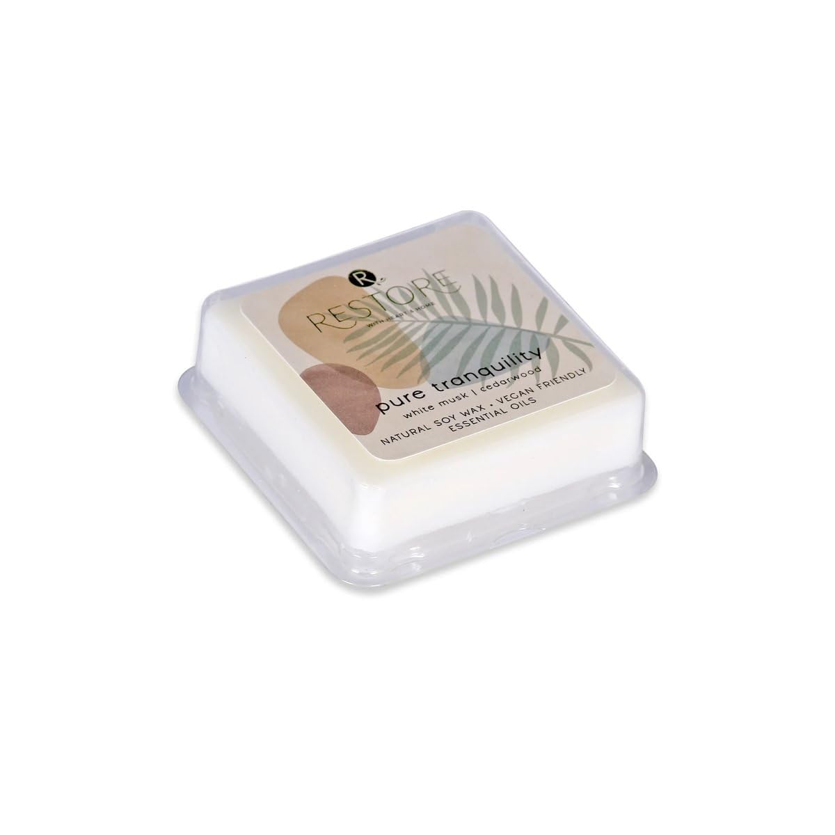 Heart & Home Restore Luxury Soy Blend Wax Melt - Vegan Friendly - Long Lasting - Clean Burning - Fragrance for Home, Office and Wellbeing (Pure Tranquility)