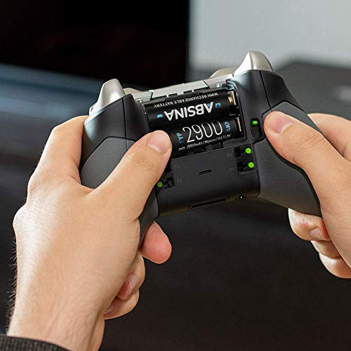 ABSINA Akku AA wiederaufladbar 2900 NiMH mit 1,2V & min. 2650mAh – Ansicht 2