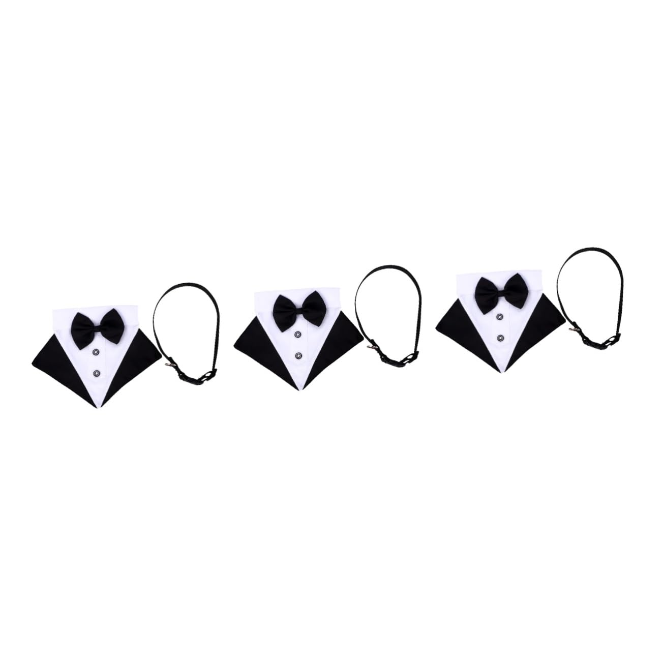 ibasenice 3 Sets Haustier Bandana Hund Speichel Bib Weiche Baumwolle Stilvolle Hund Zubehör Foto Prop Für Hunde