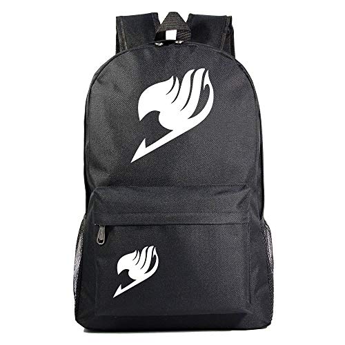 Mochila de Anime Fairy Tail Cosplay Escolar Estudiantes para Portátil Backpack Bolsa