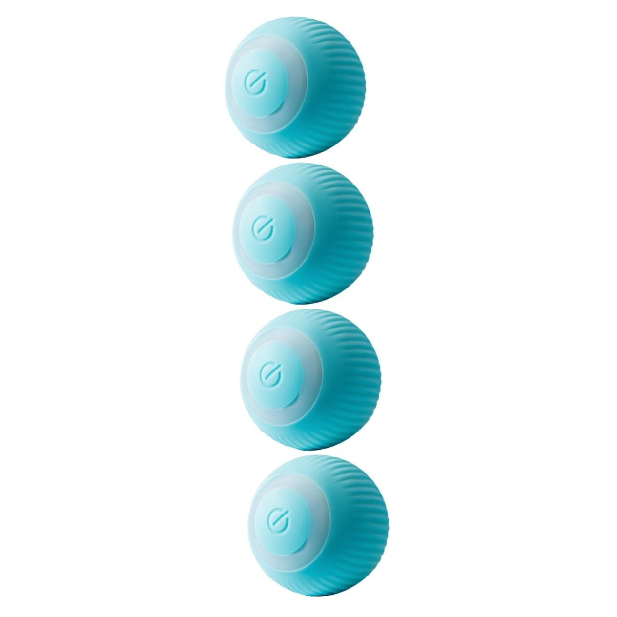Kisangel 4pièces Boule Électrique Intelligente pour Chats Jouet Autonome Catnip Et Rechargeable pour Amusement Intérieur des Chats