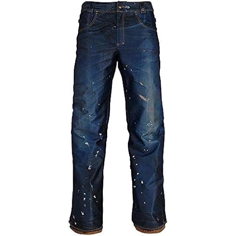 686 Herren Snowboard Hose Deconstructed Denim Insulated Hose Cover