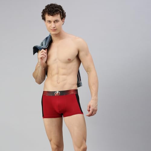 Image of Zoiro Men's Marvel Character Cotton Trunk Combo Pack |Colour's May Vary