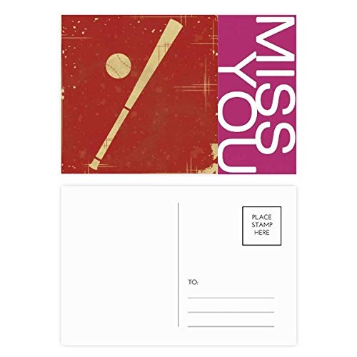 Carte postale sport baseball lot de 20 à offrir pour passionnés de sport US