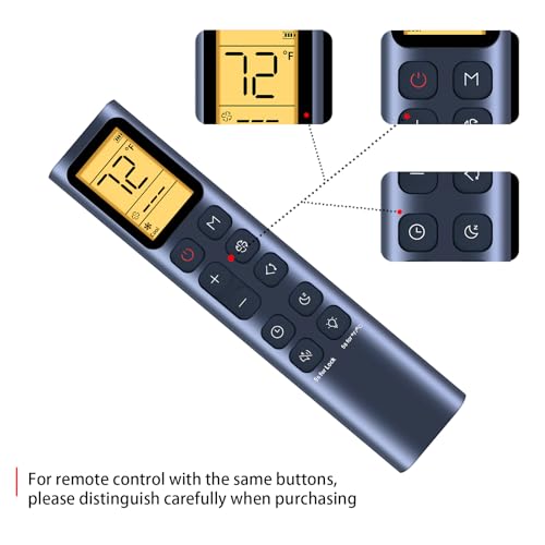 Télécommande de rechange pour climatiseur Dreo AC318S AC319S portable - 3