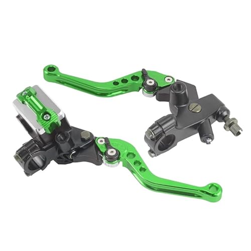 �I�[�g�o�C�u���[�L�N���b�`���o�[ 22mm�u���[�L�N���b�`�|���v�}�X�^�[�V�����_�[�n���h���I�[�g�o�C���o�[�n���h���o�[�����N���b�`�A�N�Z�T���[ATV�d�����g�p �o�C�N�p�u���[�L�N���b�`���o�[(GREEN)