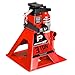 POWERBUILT 3 Ton All-in-One Hydraulic Bottle Jack and Jackstand in One, Compact, Wide Base, 11-21 inch Range, Eliminates Jackstands, for Trucks, SUVs, RVs, Trailers, Not for Sedans (Orange) 640912OR