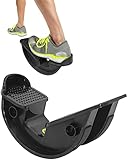 Estirador de pie de balancín de pierna muscular, estirador de pantorrilla flexible para tendinitis de Aquiles, talón, pies, férula de espinilla, alivio del dolor de fascitis plantar