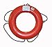 Dock Edge + Inc. USCG Approved Dolphin Life Ring Buoy (Orange, 20-Inch)