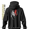 Enigma Accessories God Of War Kratos Face Inspired Premium Hoodie Men Women Unisex - Softer, Smoother touch with Luxurious look - GOW-A02 (UK, Alpha, XXL, Regular, Regular, Black) #2
