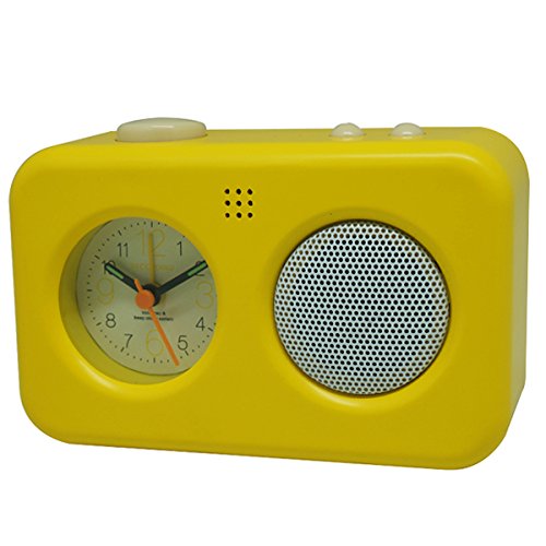 HC1006-2 Decorative Clocks DIY Alarm Voice (Yellow)