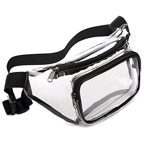 Valink Riñonera de moda, impermeable, transparente, ajustable Cover