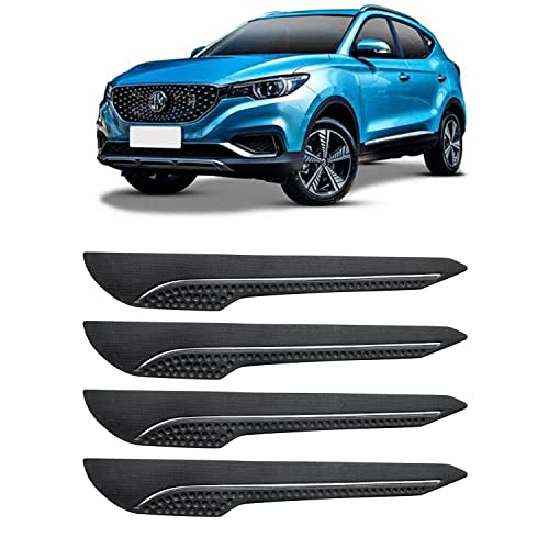 Image of AOSIS-Car Bumper Protector /Bumper Guard for MG ZS EV with Single Chrome Stripe (4-Pcs)