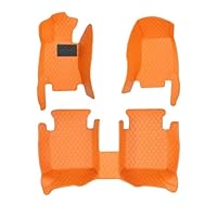 Matten Tapijten Auto Vloermatten Voor Ford Voor Mustang 2015-2022 Aangepaste Auto Voetmatten Auto Tapijthoes 3 Stuks/1 Set Automatten(Rood,LHD