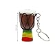 HOLIDYOYO Djembe-anhänger Musikliebhaber Trommel Als Schlüsselanhänger Tasche Schlüsselanhänger Charme Djembe-Trommel-Schlüsselanhänger Afrikanischer -Schlüsselanhänger