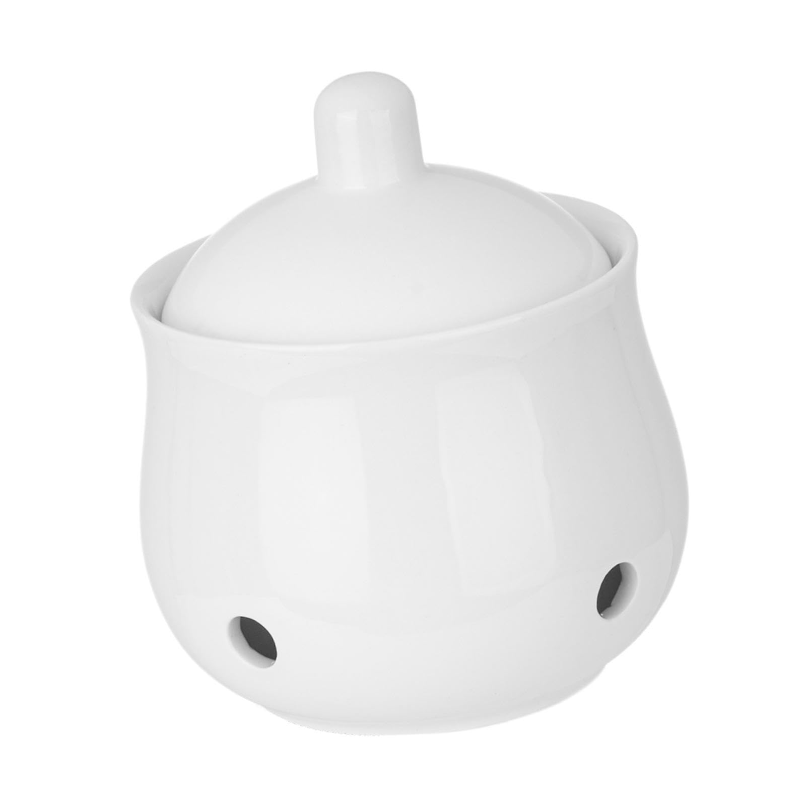 YIXANNX Durable Garlic Keeper With Lid Holds Garlic Ginger Chili Securely While Adding Unique To Kitchen Decor Keeper With Lid Ceramic Container
