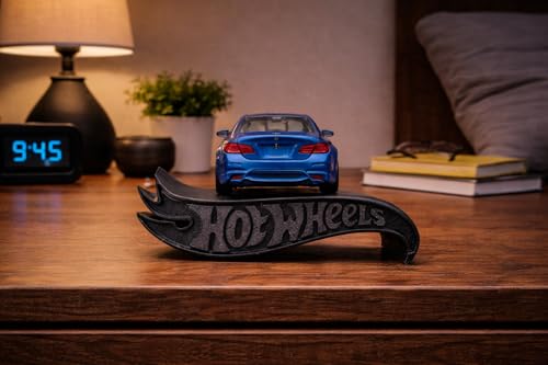 Image of 1:64 Diecast Car Display Shelves | Table Stand Toy Car Stand for Kids & Collectors | Black Steel Mini Car Rack for Home & Office Decor | (Pack of 5) (No Car Included)