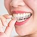 4Pcs Transparent Mouth Guard Silicone Grinding Guard Teeth Whitening Tray Sleeping Gum Shield for Sports Bruxism Bite Guard Easy to Use,Teeth Grinding Guards,Health and Household,Oral Care